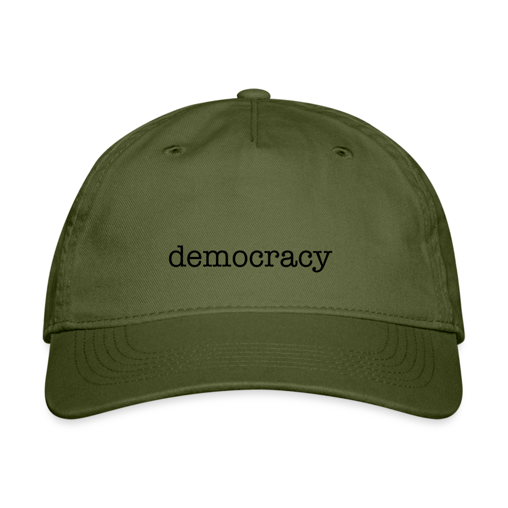 Democracy Hat - olive green