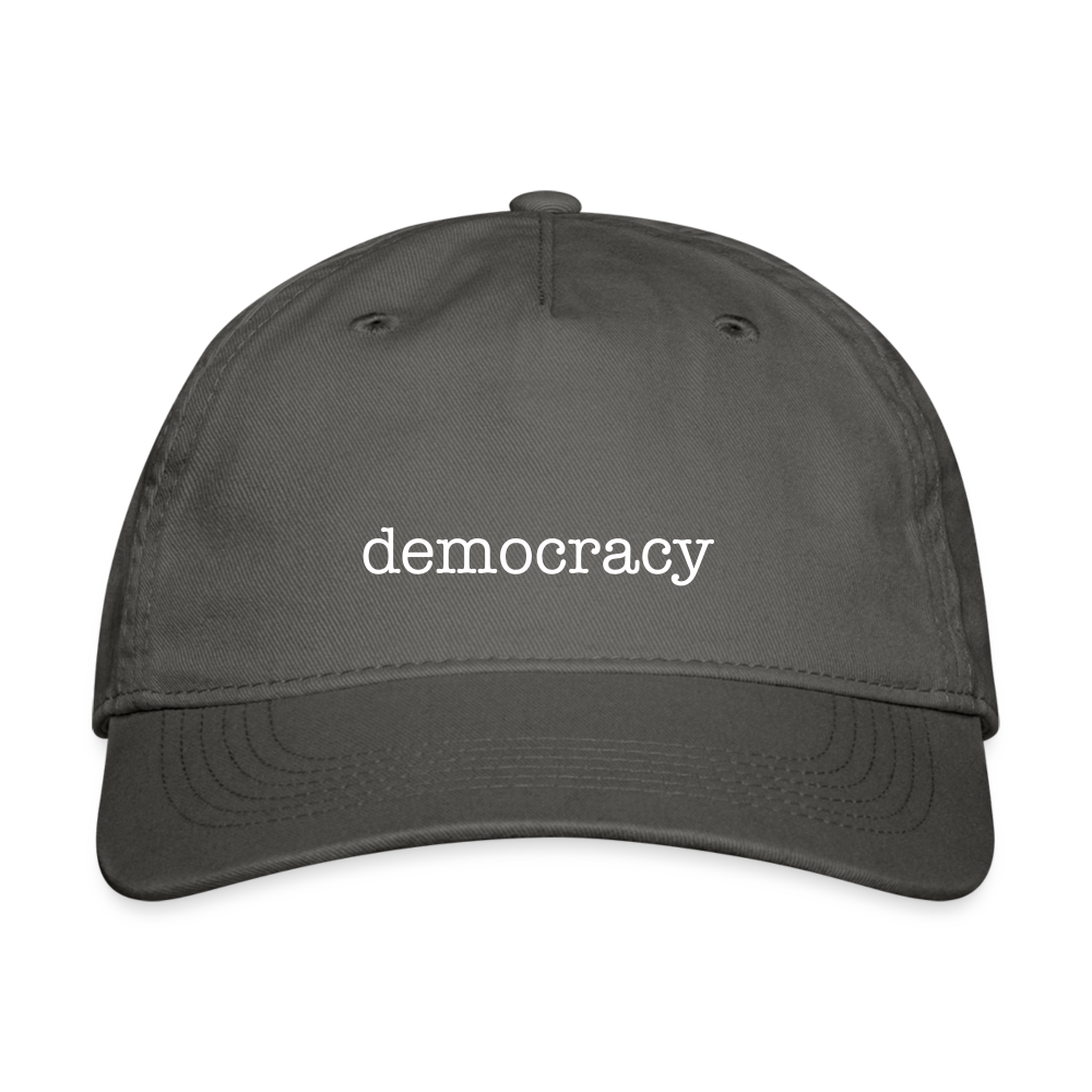 Democracy Hat - charcoal