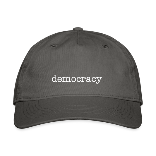 Democracy Hat - charcoal