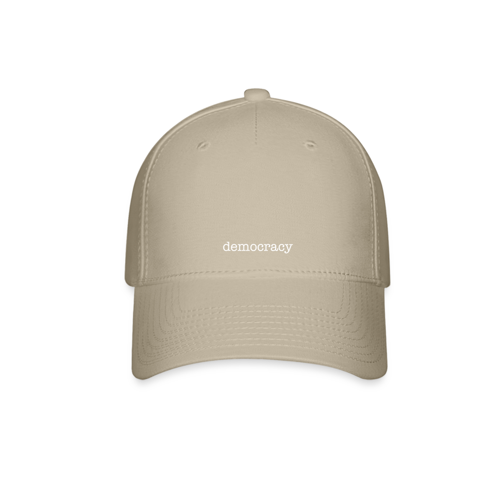 Subtle “democracy” Cap - khaki