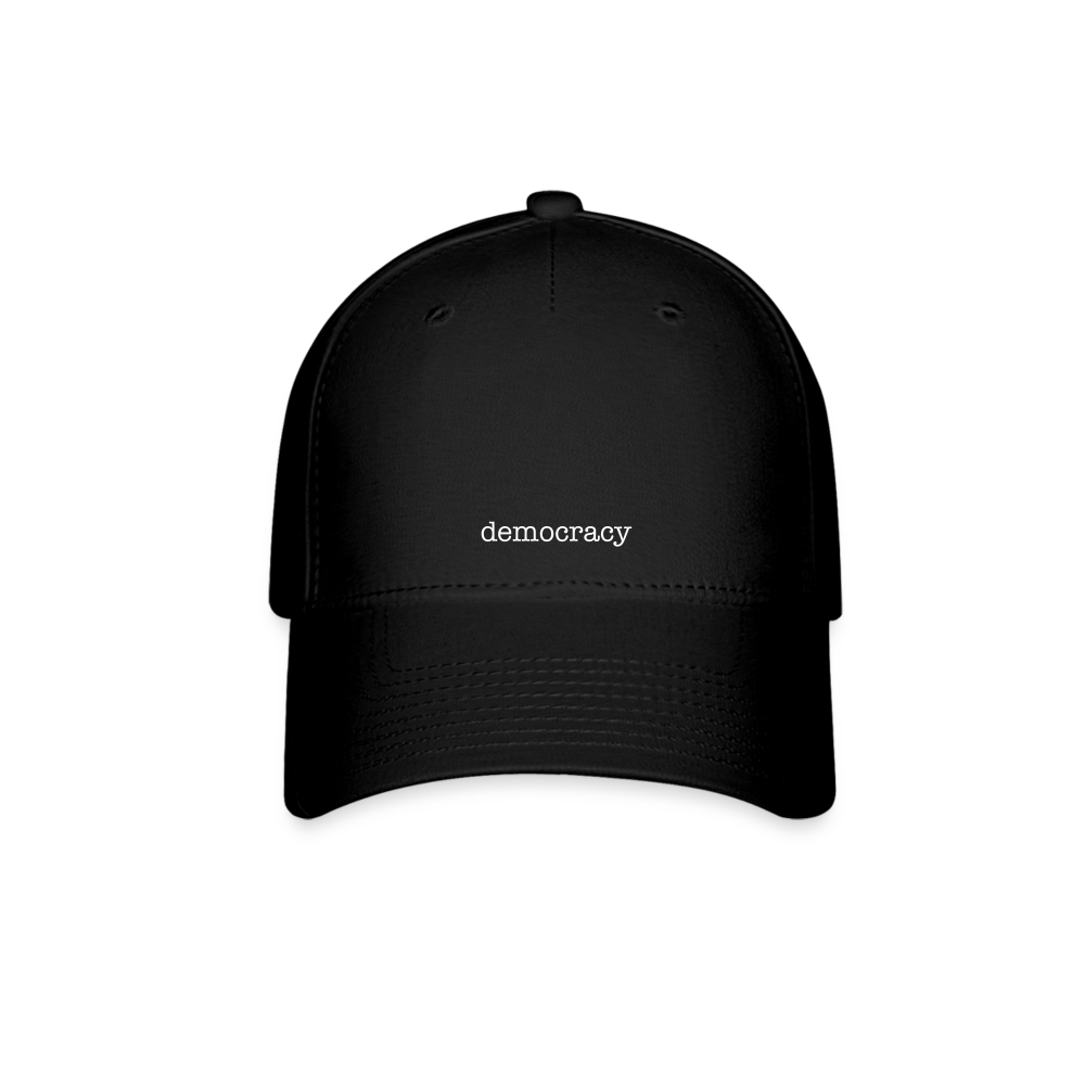 Subtle “democracy” Cap - black